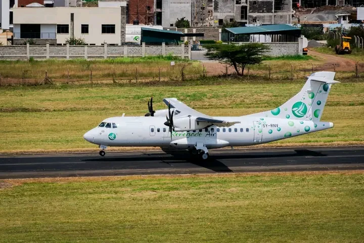 Renegade Air aircraft at the runway or airport
