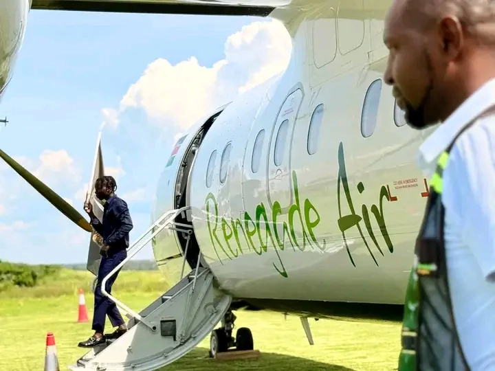 Renegade Air journey serving Mombasa